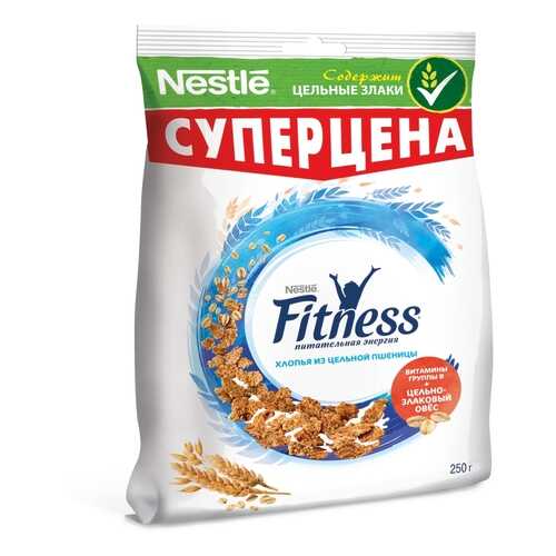 Хлопья Nestle fitness из цельной пшеницы 250 г в Перекресток