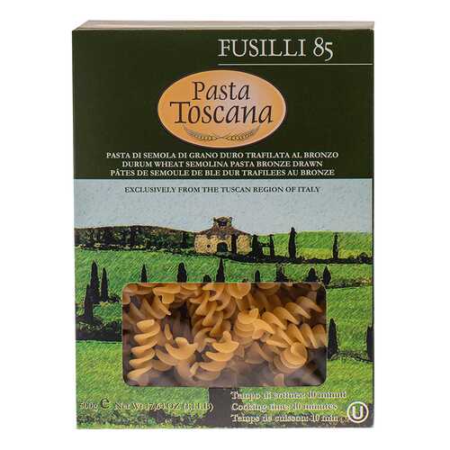 Макаронные изделия Pasta Toscana фузилли био 500 г в Перекресток