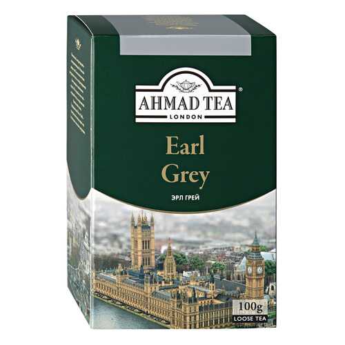 Чай черный Ahmad Tea Earl Grey 100г в Перекресток