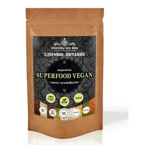 Смесь суперфудов Nanax Superfood Vegan Продукты XXII века порошок 100 г в Перекресток