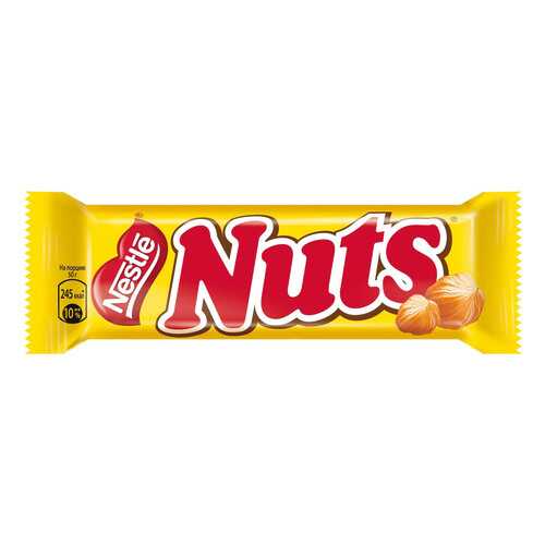 Конфета Nestle nuts с орехами 50 г 30 штук в Перекресток
