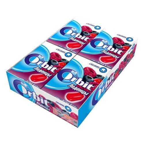 Освежающие конфеты Orbit лесные ягоды 35 г 8 штук в Перекресток