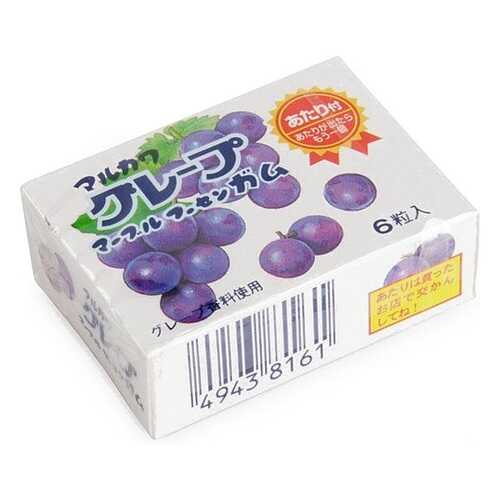 Жевательная резинка MARUKAWA, со вкусом винограда,8,1 гр в Перекресток
