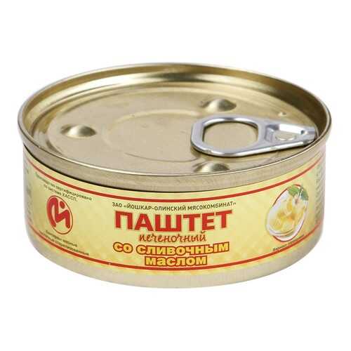 Консервы мясные ЙОМ паштет печеночный со сливочным маслом №1 100 г в Перекресток