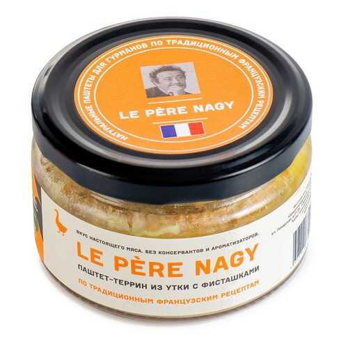 Паштет-террин Le Pere Nagy из утки с фисташками ООО Ле Пер Нажи 180г Россия в Перекресток