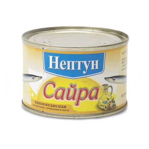 Сайра натуральная Нептун 240 гр. в Перекресток