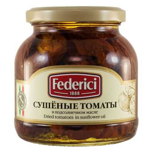 Томаты сушеные Federici в подсолнечном масле 280 г в Перекресток