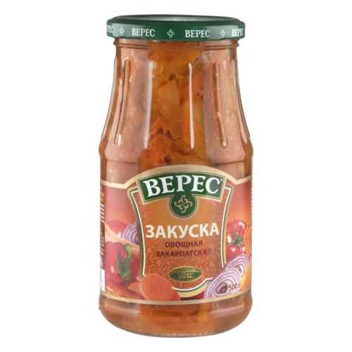 Закуска овощная Верес закарпатская 500 г в Перекресток