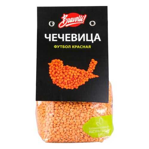 Чечевица Bravolli! футбол красная 350 г в Перекресток