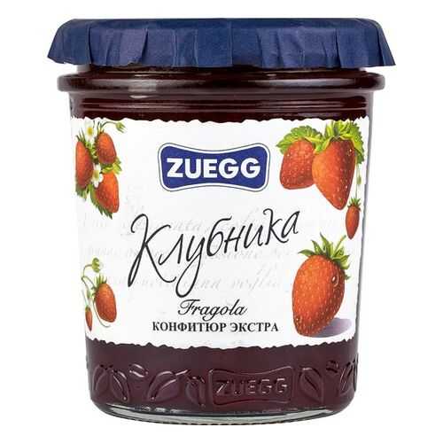 Конфитюр экстра Zuegg клубника 320 г в Перекресток
