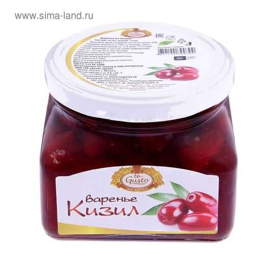 Варенье Te Gusto из кизила 430 г Армения в Перекресток