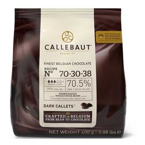 Шоколад темный Callebaut 70.5% какао (70-30-38-E0-D94) 0.4 кг в Перекресток