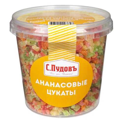 Ананасовые цукаты С.Пудовъ 230 г в Перекресток