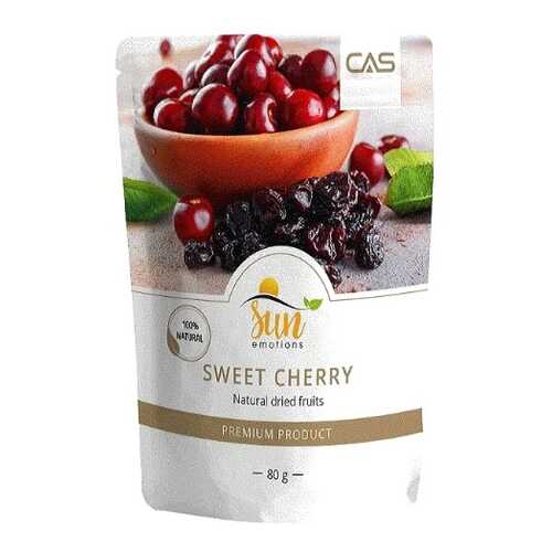 Черешня Sun Emotions сушеная без косточек 80 г в Перекресток