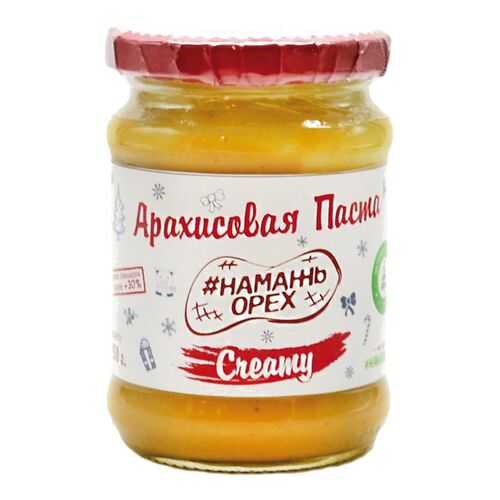 Арахисовая паста Намажь Орех creamy 250 г в Перекресток