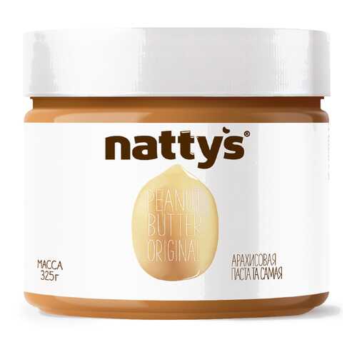 Арахисовая паста Nattys Original 325 г в Перекресток