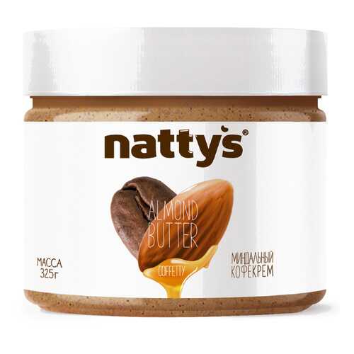 Миндальная паста Nattys Coffetty с кофе 325 г в Перекресток