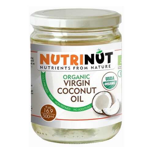 Кокосовое масло Nutrinut organic virgin coconut oil 500 мл в Перекресток