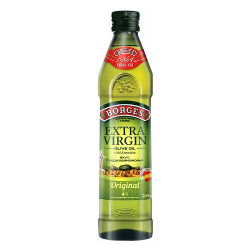 Масло оливковое Borges extra virgin вкус средиземноморья 500 мл в Перекресток