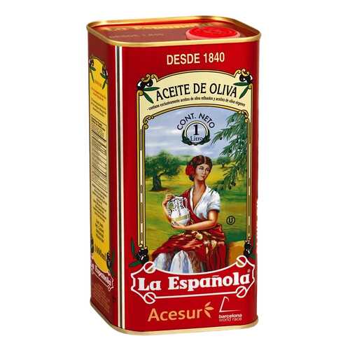 Масло оливковое La Espanola ж/б 1 л в Перекресток