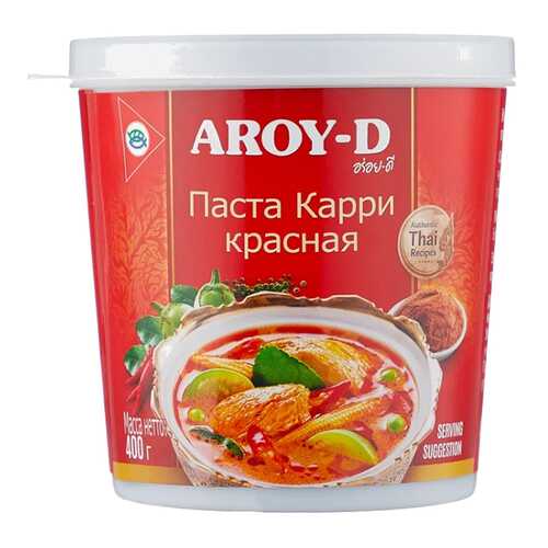 Паста Aroy-D карри красная 400 г в Перекресток