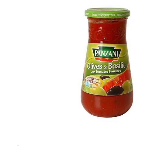 Соус для спагетти с оливками и базиликом, Panzani, 400 г, Франция в Перекресток