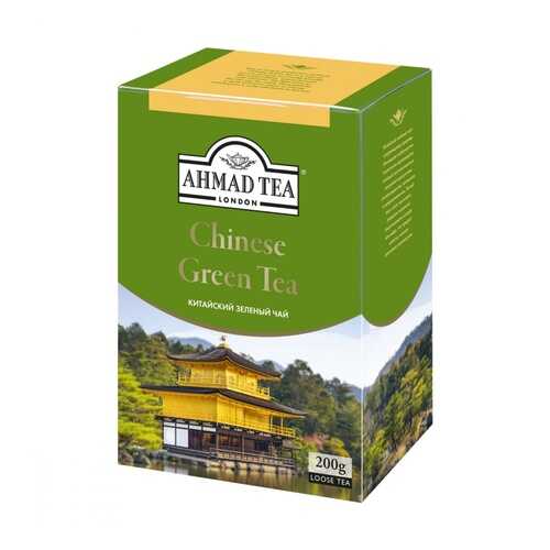 Чай Ahmad Chinese Green Tea зеленый листовой 200 г в Перекресток