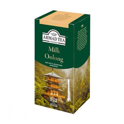 Чай Ahmad Milk Oolong молочный улун 25 пакетиков в Перекресток