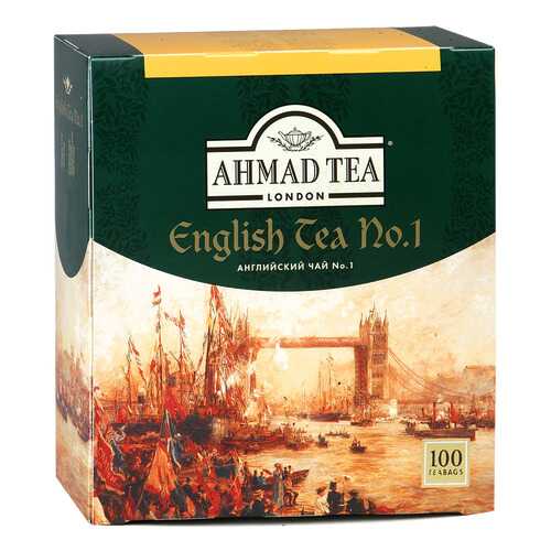 Чай черный Ahmad Tea english №1 100 пакетиков в Перекресток