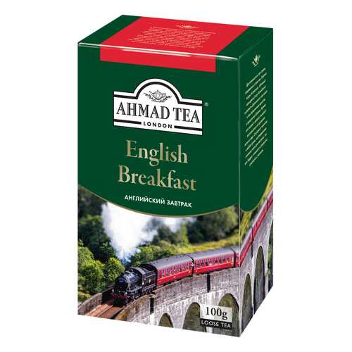 Чай черный Ahmad Tea english breakfast 100 г в Перекресток