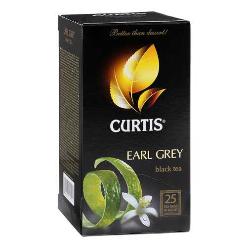 Чай черный Curtis earl grey 25 пакетиков в Перекресток