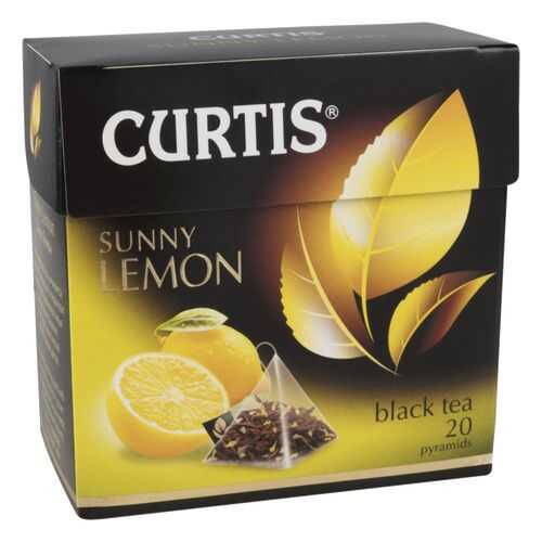 Чай черный Curtis sunny lemon 20 пакетиков в Перекресток