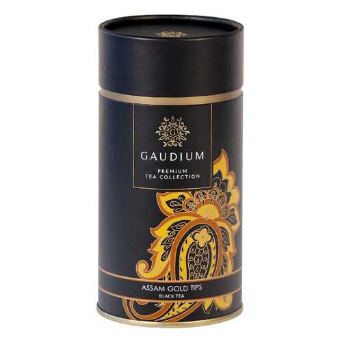 Чай чёрный индийский GAUDIUM Ассам Голд Типс 100г в Перекресток