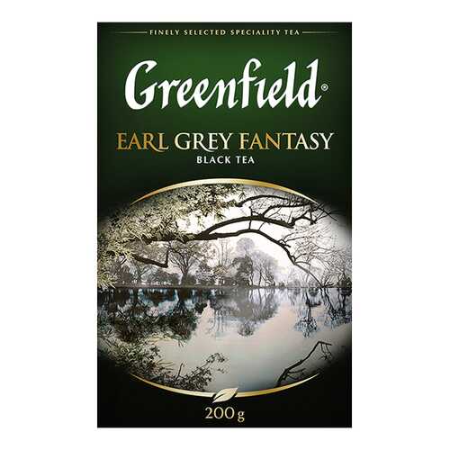 Чай черный листовой Greenfield Earl Grey Fantasy 200 г в Перекресток