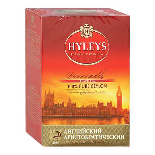 Чай черный листовой Hyleys английский аристократический 100 г в Перекресток
