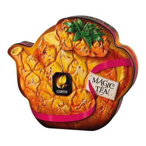 Чай Curtis Drink Me! Pineapple Teapot зеленый листовой с добавками 70 г в Перекресток