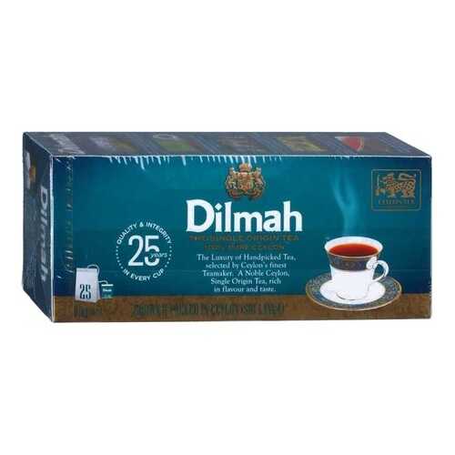 Чай Dilmah цейлонский черный 25 пакетиков в Перекресток