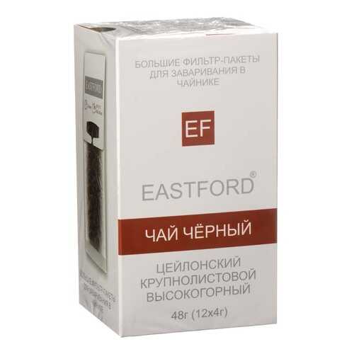 Чай Eastford Чай черный, черный листовой, 12 пакетиков в Перекресток