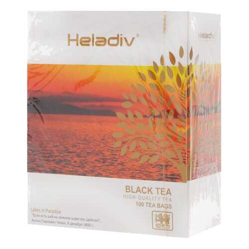 Чай Heladiv HQ black tea 100 пакетиков в Перекресток