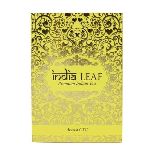Чай India leaf Ассам стс, черный гранулированный, 100 гр в Перекресток