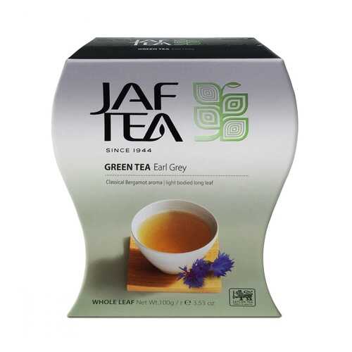 Чай Jaf Tea Earl Grey зеленый с бергамотом 100 г в Перекресток