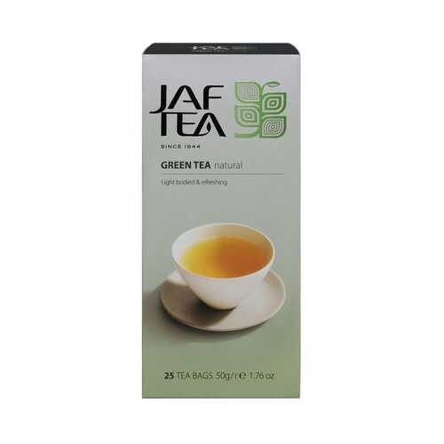 Чай Jaf Tea Green Natural зеленый 25 пакетиков в Перекресток