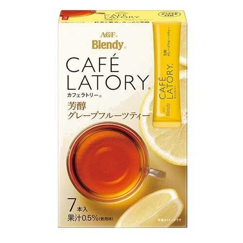 Чай растворимый AGF Cafe Latory Бленди лимонный в стиках 7*6.5 г в Перекресток