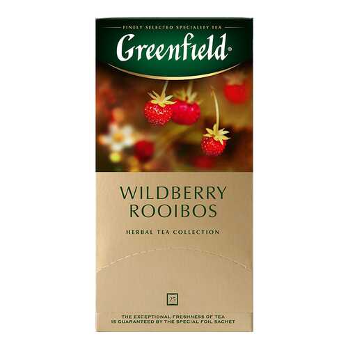 Чай травяной Greenfield Wildberry Rooibos 25 пакетиков в Перекресток