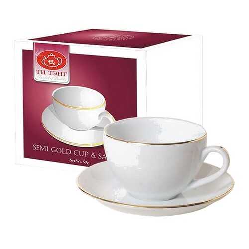 Чай весовой черный Ти Тэнг semi gold cup&saucer 50 г в Перекресток