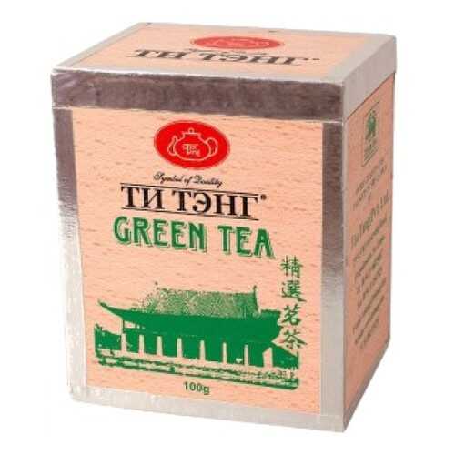 Чай весовой зеленый Ти Тэнг green tea в деревянном ящичке 100 г в Перекресток