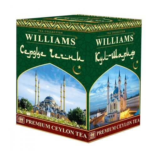 Чай Williams Mosque of Russia черный 125 г в Перекресток