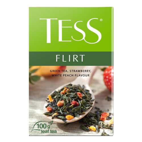 Чай зеленый листовой Tess Flirt 100 г в Перекресток