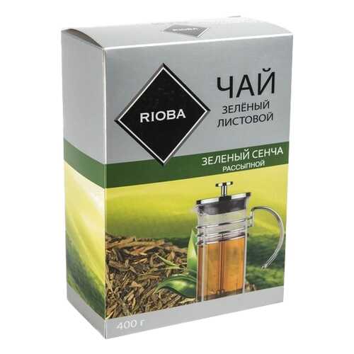 Чай зеленый Rioba сенча рассыпной листовой крупный 400 г в Перекресток