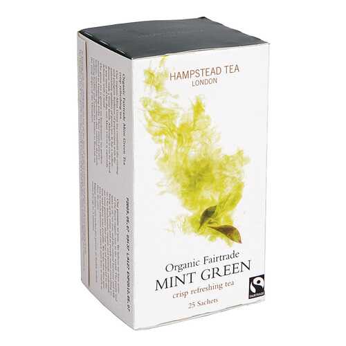 Чай зеленый с мятой Hampstead 25*2 г в Перекресток